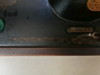 Vintage/antique Singer sewing machines for sale. For display purpose only. One over 100 years old.