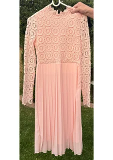 Peach Cocktail Dress