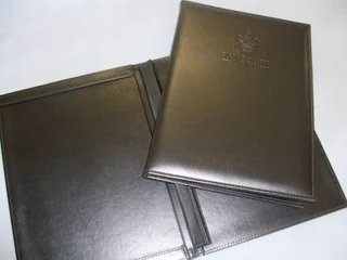 Hospitality, Menu, Wine Cover, Guest House, Bill Fold,