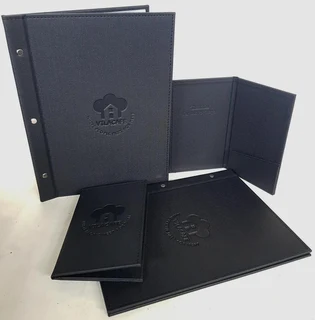 Menu Covers, Restaurants, Game Lodge, Hospitality, Hotel, Guest House, Bill Folds, Stationery Folder