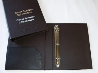 Restaurants, Hotels, Guest Houses, Game Lodges, B&amp;B's, Hospitality Industry, Menu Cover...