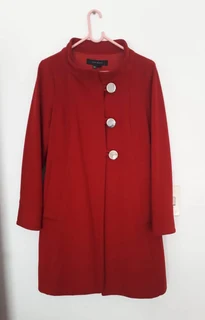 Zara Textured Wool Blend Coat