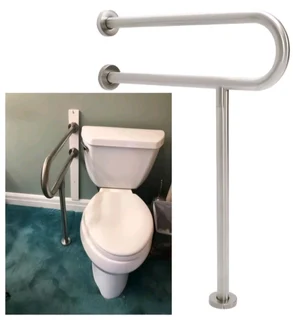 Grab Bars Disabled Handrails 61 cm Stainless Steel