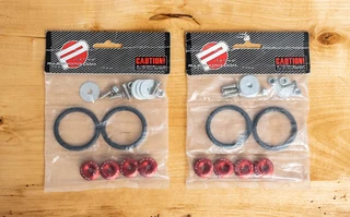 2 x Sets of Password Jdm Quick Release Fasteners For Hoods Bumpers Fenders Hatch