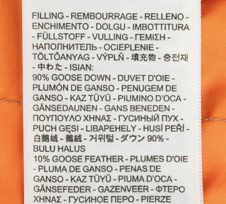 Ladies Small Goose Down Quilted Bomber Jacket