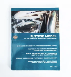 Harley-davidson 2005 Flstfse Multi-language International Owner Manual 99487-05i