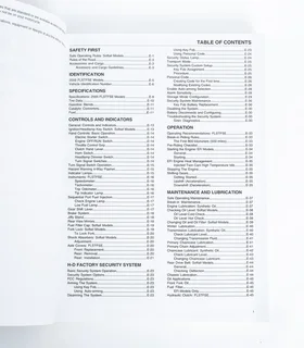 Harley-Davidson 2005 FLSTFSE Multi-Language International Owner Manual 99487-05i