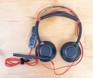 Plantronics Poly Blackwire C5220T USB-A Headset 213EB3 Call Centre Headphones