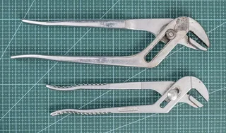 Gedore &amp; Crescent Water Pump Pliers Flat Jaw