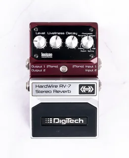 Digitech Hardwire RV-7 Stereo Lexicon Reverb Guitar Pedal