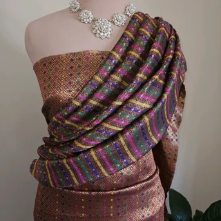 Bronze Shimmer Fabric