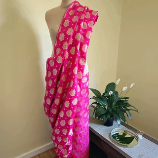 Brand New Beautiful Cerise Pink Fabric