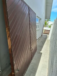 Single Wooden garage door