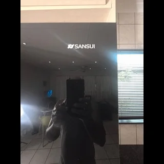 Elegant SANSUI 300L Mirror-Door Fridge That Makes Your Kitchen Sexy (BLACK FRIDAY WEEK DEAL)