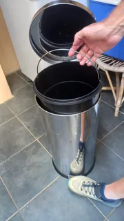 Stainless Steel Dustbin with inner for sale