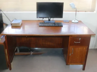 Wooden desk