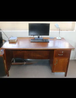 Wooden desk