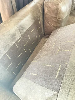 Coricraft Genuine Leather Lounge Suite- Excellent Condition!