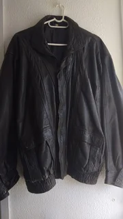 R400 for 2 x Black Leather Jackets PLUS 1 x Black Leather Waistcoat