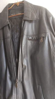 R400 for 2 x Black Leather Jackets PLUS 1 x Black Leather Waistcoat