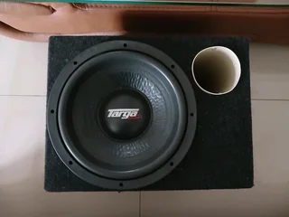 12 inch Targa Sub, Box and MTX Amp