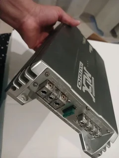 MTX Amp, 12inch Targa Sub with Box