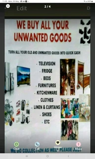 We Buy Your Unwanted Household Items