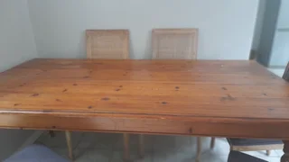 6 seater cottage style dining table