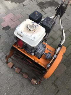 2 x Rolux Magnum Cylinder Lawnmowers - Complete, Non-Running (17”)