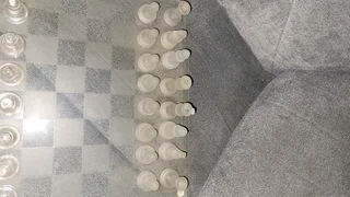 Glass Chess set