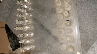 Glass Chess set