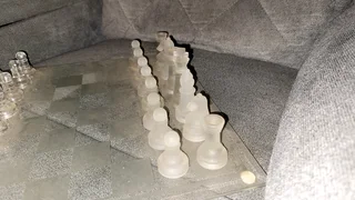 Glass Chess set