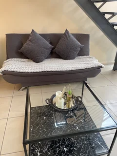 Coffee Table and Sleeper couch - 1800