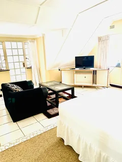 50% OFF DEP: HURRY AND OCCUPY THIS FULLY FURNISHED BACHELOR WITH AN APPEALING VIEW OF SANDTON TOWER
