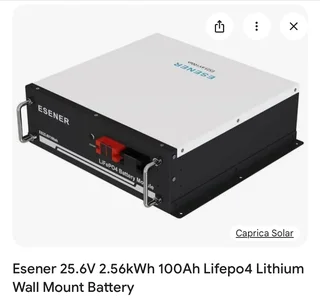 25.6V , 2.56kw, 100ah LifePO4 Lithium Batteries
