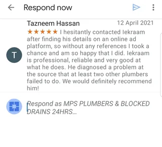 Mps Plumbers And Blocked Drains  - Lansdowne