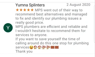 Mps Plumbers And Blocked Drains  - M/plain