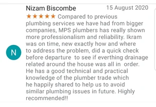 Mps Plumbers And Blocked Drains  - Rondebosch