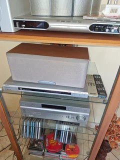 Amplifier, speakers and sub-woofer