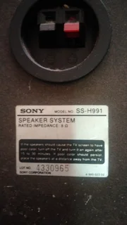 Sony speaker&#39;s x 2 R350
