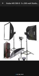 Godox Ms300 Studio Kit X3