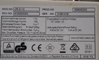 Waeco Fridge/Freezer