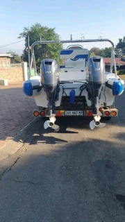 Unique 575 Cat hull with 2 x F70 Yamaha