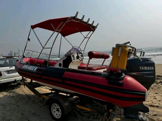 5m Gemini Rib on trailer no motor