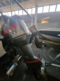 16ft Cat Hull on trailer