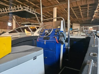 16ft Cat Hull on trailer