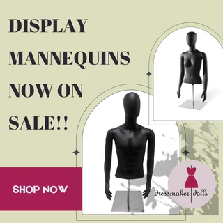 Dressmaker Doll / Sewing Mannequin / Tailors Dummy / Adjustable Mannequin / Hanger / Rail