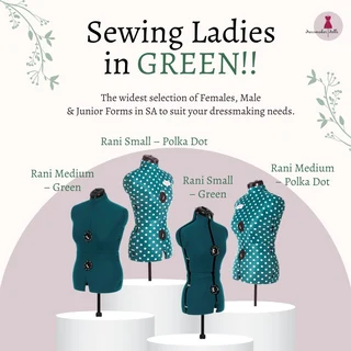 Rani Adjustable Dressmaker Doll / Sewing Mannequin / Tailors Dummy- Medium Adjustable Form Mannequin