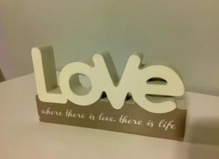 Love word decor