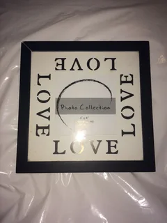 LOVE photo frame - brand new